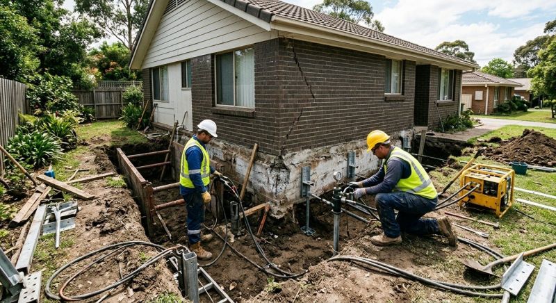 Concrete Foundation Repair in Greenville, SC